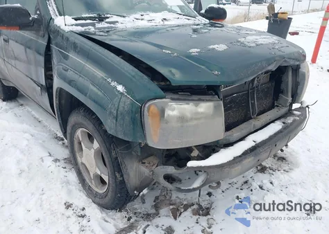 2006 Chevrolet Trailblazer Lt из США, поврежденный, VIN 1GNET13M162159065